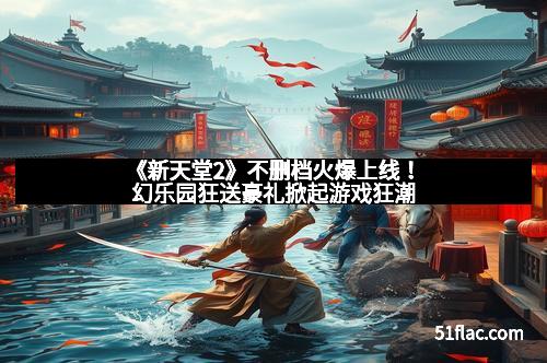 《新天堂2》不删档火爆上线！幻乐园狂送豪礼掀起游戏狂潮